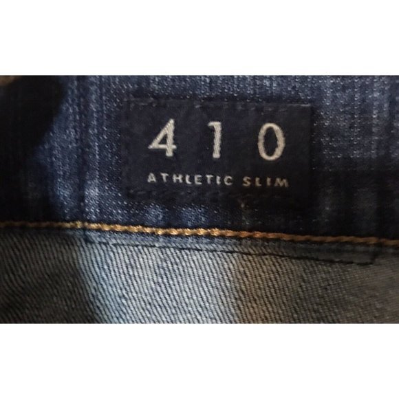 Lucky Brand 410 Athletic Slim Fit 38x30 Blue Jeans Super Soft Stretch Denim Nice - Picture 4 of 5